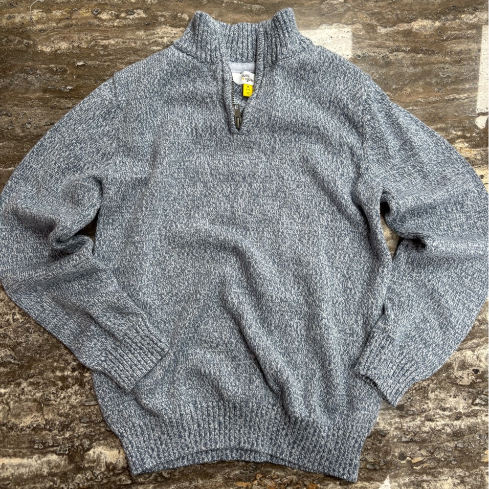 Cozy Gray Kids Sweater